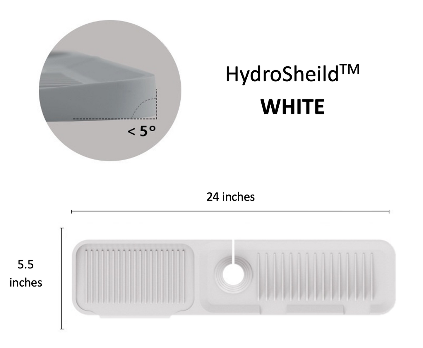 HydroShield™ Faucet Mat