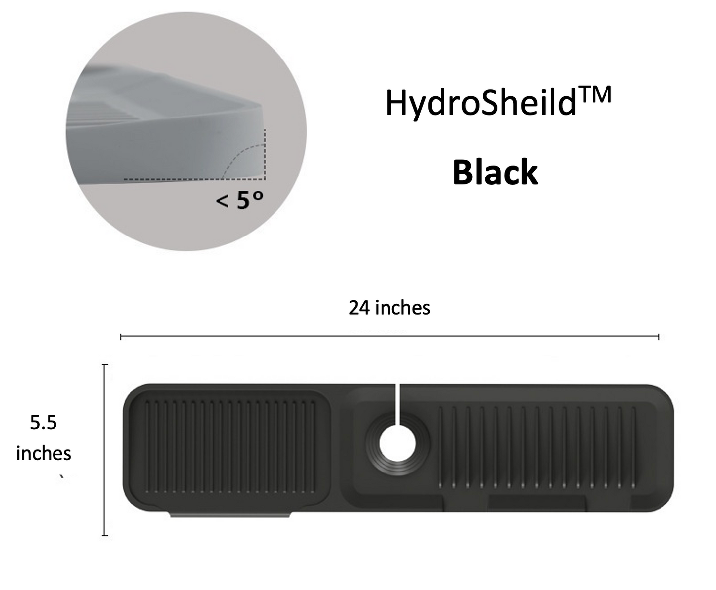 HydroShield™ Faucet Mat